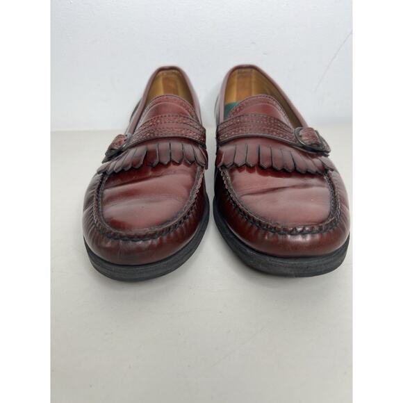 Sebago Brown Leather Tassel Loafers Men's Size 16D - Picture 3 of 10